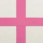 Inflatable gymnastics mat with pink PVC pump 600x100x20 cm by vidaXL, Pilates and yoga mats - Ref: Foro24-92685, Price: 285,0...