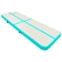 Inflatable gymnastics mat with pump 500x100x20cm PVC green by vidaXL, Pilates and yoga mats - Ref: Foro24-92684, Price: 257,5...