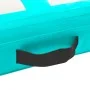 Inflatable gymnastics mat with pump 500x100x20cm PVC green by vidaXL, Pilates and yoga mats - Ref: Foro24-92684, Price: 257,5...