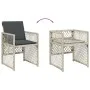 Garden dining set with 17 pieces, light gray synthetic rattan and cushions. by , Garden sets - Ref: Foro24-3210827, Price: 1,...