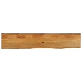 Solid mango wood natural edge table top 140x20x2.5 cm by , Table tops - Ref: Foro24-370519, Price: 52,13 €, Discount: %