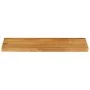 Solid mango wood natural edge table top 80x40x2.5 cm by , Table tops - Ref: Foro24-370538, Price: 69,66 €, Discount: %