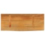 Massivholz-Tischplatte mit natürlicher Kante aus Mangoholz 80x40x2,5 cm. von , Tischplatten - Ref: Foro24-370538, Preis: 71,6...