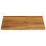Solid mango wood natural edge table top 60x60x2.5 cm by , Table tops - Ref: Foro24-370546, Price: 68,70 €, Discount: %
