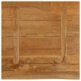 Massivholz-Tischplatte mit natürlicher Kante aus Mangoholz 60x60x2,5 cm. von , Tischplatten - Ref: Foro24-370546, Preis: 70,3...