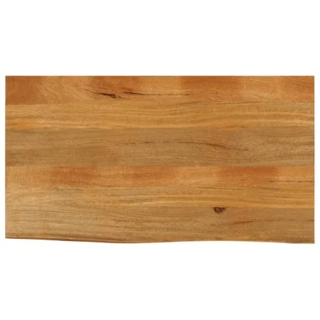 Solid mango wood natural edge table top 100x60x2.5 cm by , Table tops - Ref: Foro24-370550, Price: 85,20 €, Discount: %