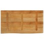 Massivholz-Tischplatte mit natürlicher Kante aus Mangoholz 100x60x2,5 cm. von , Tischplatten - Ref: Foro24-370550, Preis: 86,...