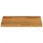 Solid mango wood natural edge table top 50x20x3.8 cm by , Table tops - Ref: Foro24-370559, Price: 20,42 €, Discount: %