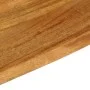Solid mango wood natural edge table top 50x20x3.8 cm by , Table tops - Ref: Foro24-370559, Price: 20,42 €, Discount: %