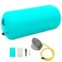 Rollo hinchable de gimnasia con bomba PVC verde 120x90 cm de vidaXL, Yoga y pilates - Ref: Foro24-92719, Precio: 86,78 €, Des...