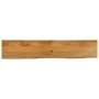 Massivholz-Tischplatte mit natürlicher Kante aus Mangoholz 140x20x3,8 cm. von , Tischplatten - Ref: Foro24-370567, Preis: 63,...