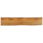 Massivholz-Tischplatte mit natürlicher Kante aus Mangoholz 140x20x3,8 cm. von , Tischplatten - Ref: Foro24-370567, Preis: 64,...