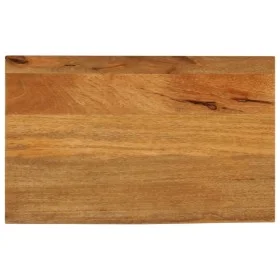 Solid mango wood natural edge table top 50x30x3.8 cm by , Table tops - Ref: Foro24-370571, Price: 32,74 €, Discount: %