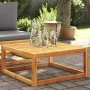 Mesa de jardín madera maciza de acacia 65x65x29 cm de , Sofás de exterior - Ref: Foro24-3278938, Precio: 69,05 €, Descuento: %