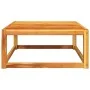 Mesa de jardín madera maciza de acacia 65x65x29 cm de , Sofás de exterior - Ref: Foro24-3278938, Precio: 69,05 €, Descuento: %