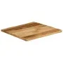 Tablero de mesa borde natural madera mango rugosa 40x40x2,5 cm de , Tableros para mesas - Ref: Foro24-370654, Precio: 27,41 €...
