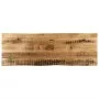 Massivholz-Tischplatte mit natürlicher Kante aus Mangoholz 140x40x2,5 cm. von , Tischplatten - Ref: Foro24-370663, Preis: 99,...