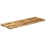 Solid mango wood natural edge table top 140x40x2.5 cm by , Table tops - Ref: Foro24-370663, Price: 99,62 €, Discount: %