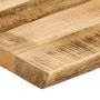 Solid mango wood natural edge table top 140x40x2.5 cm by , Table tops - Ref: Foro24-370663, Price: 99,62 €, Discount: %