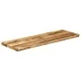 Solid mango wood natural edge table top 110x40x2.5 cm by , Table tops - Ref: Foro24-370661, Price: 70,93 €, Discount: %