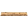 Massivholz-Tischplatte mit natürlicher Kante aus Mangoholz 110x40x2,5 cm. von , Tischplatten - Ref: Foro24-370661, Preis: 72,...