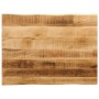 Massivholz-Tischplatte mit natürlicher Kante aus Mangoholz 80x60x2,5 cm. von , Tischplatten - Ref: Foro24-370668, Preis: 58,0...