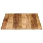 Solid mango wood natural edge table top 90x80x2.5 cm by , Table tops - Ref: Foro24-370675, Price: 92,20 €, Discount: %