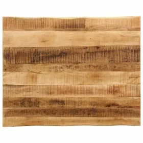 Solid mango wood natural edge table top 110x80x2.5 cm by , Table tops - Ref: Foro24-370677, Price: 119,17 €, Discount: %