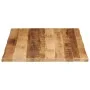 Solid mango wood natural edge table top 110x80x2.5 cm by , Table tops - Ref: Foro24-370677, Price: 119,17 €, Discount: %
