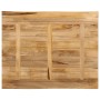 Massivholz-Tischplatte mit natürlicher Kante aus Mangoholz 110x80x2,5 cm. von , Tischplatten - Ref: Foro24-370677, Preis: 142...