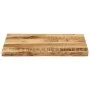 Solid mango wood natural edge table top 60x40x3.8 cm by , Table tops - Ref: Foro24-370680, Price: 50,35 €, Discount: %