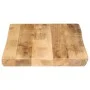 Solid mango wood natural edge table top 60x40x3.8 cm by , Table tops - Ref: Foro24-370680, Price: 50,35 €, Discount: %