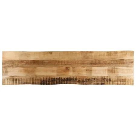 Solid mango wood natural edge table top 180x40x3.8 cm by , Table tops - Ref: Foro24-370689, Price: 296,09 €, Discount: %