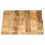 Massivholz-Tischplatte mit natürlicher Kante aus Mangoholz 100x60x3,8 cm von , Tischplatten - Ref: Foro24-370694, Preis: 118,...
