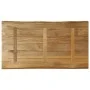 Solid mango wood natural edge table top 100x60x3.8 cm by , Table tops - Ref: Foro24-370694, Price: 116,74 €, Discount: %