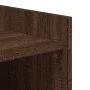 Shoe cabinet made of engineered wood in brown oak, measuring 74.5x37.5x100 cm. by , Shoe racks and shoe organizers - Ref: For...