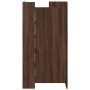 Engineered wood shoe cabinet in brown oak color, 52x37.5x100 cm by , Shoe racks and shoe organizers - Ref: Foro24-848443, Pri...