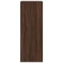 Engineered wood shoe cabinet in brown oak color, 52x37.5x100 cm by , Shoe racks and shoe organizers - Ref: Foro24-848443, Pri...