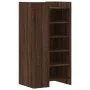 Engineered wood shoe cabinet in brown oak color, 52x37.5x100 cm by , Shoe racks and shoe organizers - Ref: Foro24-848443, Pri...