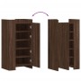Engineered wood shoe cabinet in brown oak color, 52x37.5x100 cm by , Shoe racks and shoe organizers - Ref: Foro24-848443, Pri...