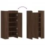 Engineered wood shoe cabinet in brown oak color, 52x37.5x100 cm by , Shoe racks and shoe organizers - Ref: Foro24-848443, Pri...