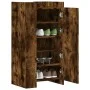 Shoe cabinet made of smoked oak engineered wood, 52x37.5x100 cm by , Shoe racks and shoe organizers - Ref: Foro24-848441, Pri...