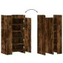 Shoe cabinet made of smoked oak engineered wood, 52x37.5x100 cm by , Shoe racks and shoe organizers - Ref: Foro24-848441, Pri...