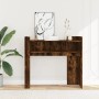 Konsole aus geräucherter Eichen-Ingenieurholz 100x35x90 cm. von , Seitentische - Ref: Foro24-848469, Preis: 64,88 €, Rabatt: %