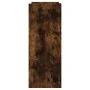 Smoked oak engineered wood console table 100x35x90 cm by , Side tables - Ref: Foro24-848469, Price: 63,85 €, Discount: %