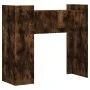 Smoked oak engineered wood console table 100x35x90 cm by , Side tables - Ref: Foro24-848469, Price: 63,85 €, Discount: %