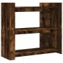 Smoked oak engineered wood console table 100x35x90 cm by , Side tables - Ref: Foro24-848476, Price: 74,05 €, Discount: %