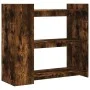 Smoked oak engineered wood console table 100x35x90 cm by , Side tables - Ref: Foro24-848476, Price: 74,05 €, Discount: %