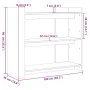 Smoked oak engineered wood console table 100x35x90 cm by , Side tables - Ref: Foro24-848476, Price: 74,05 €, Discount: %