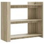 Konsole aus Sonoma-Eichenfurnierholz, 100x35x90 cm. von , Seitentische - Ref: Foro24-848474, Preis: 73,85 €, Rabatt: %
